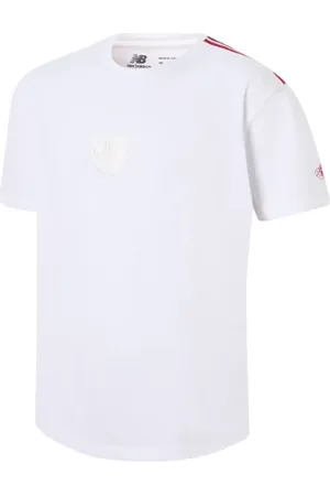 New Balance Homens Lille LOSC Anniversaire T-Shirt em , Polyester