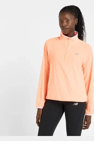 New Balance Mulheres Ultra Light Half Zip em , Tamanho L