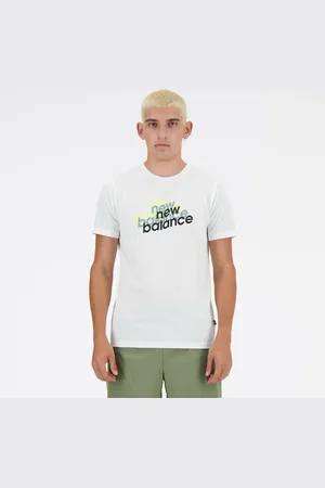New Balance Homens Sport Essentials Heathertech Graphic T-Shirt em , Tamanho 2XL
