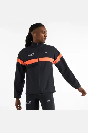 New Balance Homens London Edition Marathon Jacket em , Tamanho M