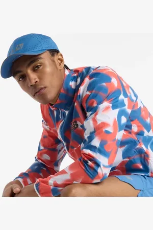 New Balance Homens London Edition Printed Athletics Packable Jacket em , Polywoven