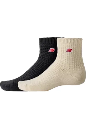 New Balance Unisex Waffle Knit Ankle Socks 2 Pack em , Tamanho L