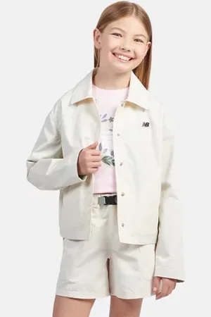 New Balance Meninas Premium Coach Jacket em , Tamanho 10-11 anos