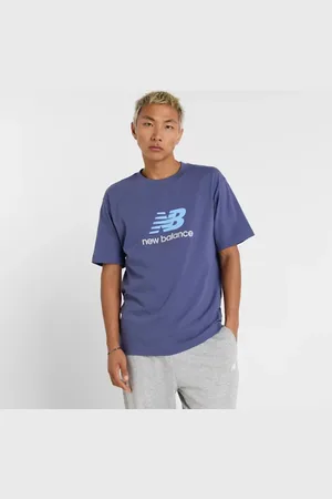 New Balance Homens Athletics Logo T-Shirt em , Tamanho 2XL