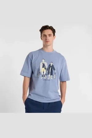 New Balance Homens A Perfect Match Tennis T Shirt em , Cotton Jersey