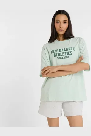 New Balance Mulheres Athletics Varsity Oversized T-Shirt em , Tamanho XS
