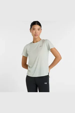 New Balance Mulheres Athletics T-Shirt em , Tamanho L