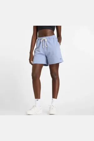 New Balance Mulheres Athletics French Terry Short em , Tamanho L