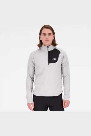 New Balance Homens NB Heat Grid Half Zip em , Tamanho 2XL