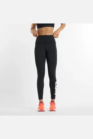 New Balance Mulheres London Edition NB Sleek Pocket High Rise Legging 25" em , Poly Knit