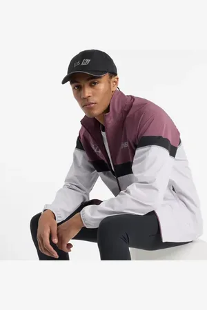 New Balance Homens London Edition Marathon Jacket em , Polywoven