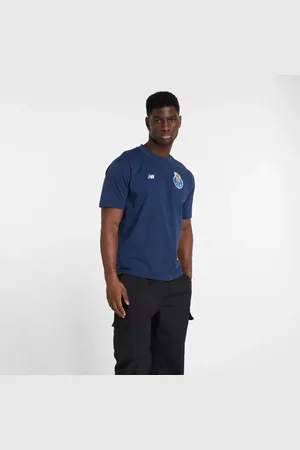 New Balance Homens FC Porto Small Logo T-Shirt em , Cotton, Tamanho M