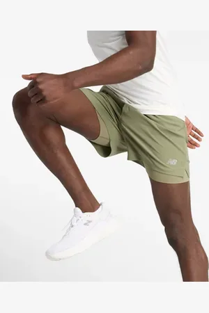 New Balance Homens AC Lined Short 5" em , Polywoven