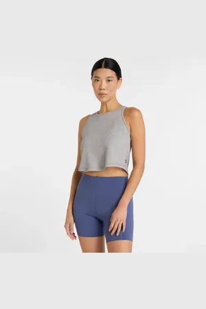 New Balance Mulheres Novelty Rib Tank em , Tamanho L