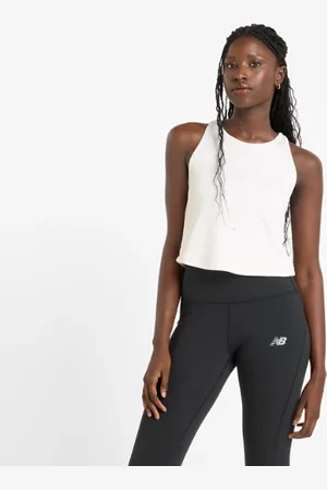 New Balance Mulheres Novelty Rib Tank em , Tamanho 2XL