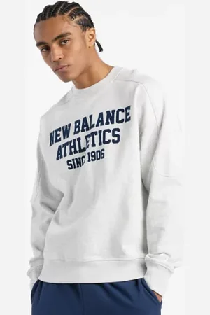 New Balance Homens Varsity French Terry Graphic Crew em , Tamanho 2XL