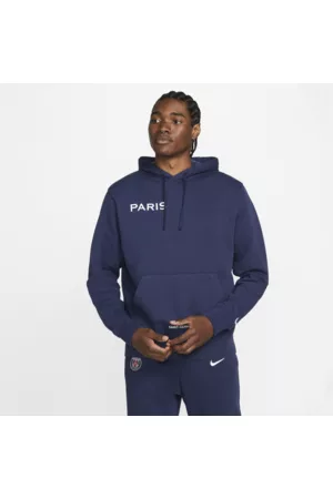 Nike Hoodie de futebol em tecido moletão Paris aint-Germain para homem