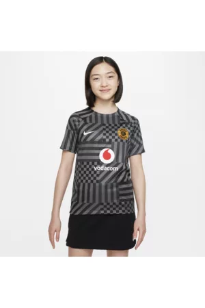 Nike Camisola de futebol Dri-FIT do equipamento de aquecimento Kaizer Chiefs F.C. Júnior