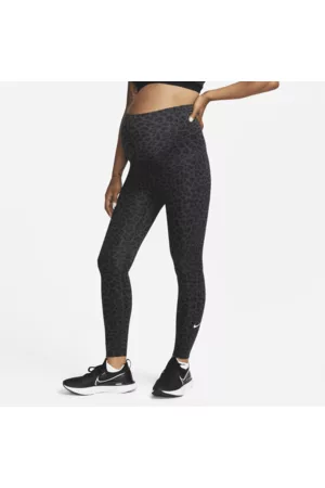 Nike Mulher Calças Cintura Subida - Leggings de cintura subida com estampado de leopardo One (M) para mulher (Maternity)