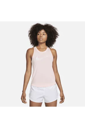 Nike Mulher Camisolas sem capuz - Camisola de running sem mangas Swoosh Run para mulher