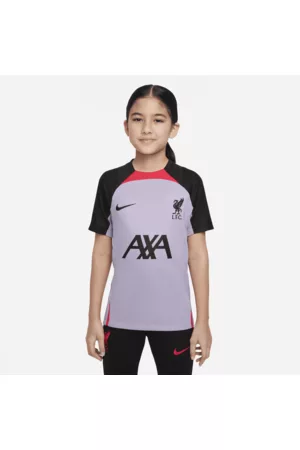 Nike Camisola de futebol de manga curta Dri-FIT Strike Liverpool FC Júnior