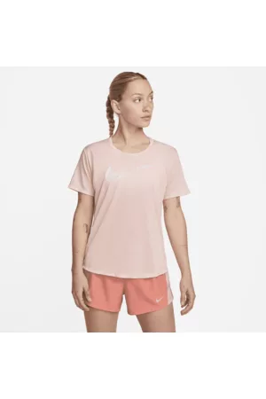Nike Mulher T-shirts desportivas - Camisola de running de manga curta Swoosh Run para mulher
