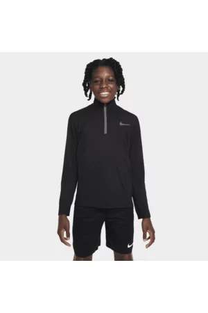 Nike Camisola de treino com fecho a 1/4 Dri-FIT Poly+ Júnior (Rapaz)