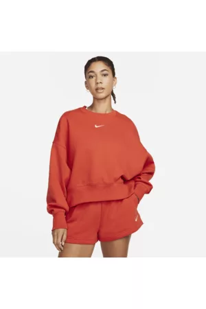 Nike Mulher Malhas De gola alta - Sweatshirt extremamente folgada de gola redonda Sportswear Phoenix Fleece para mulher