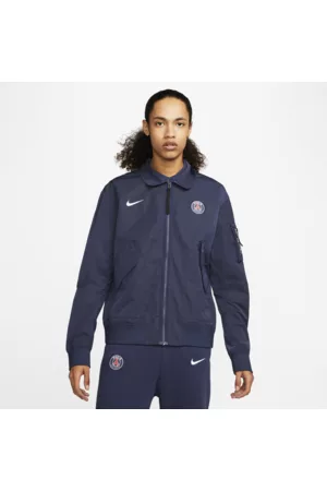 Nike Homem Casacos Baseball - Casaco bomber sem forro Paris aint-Germain para homem