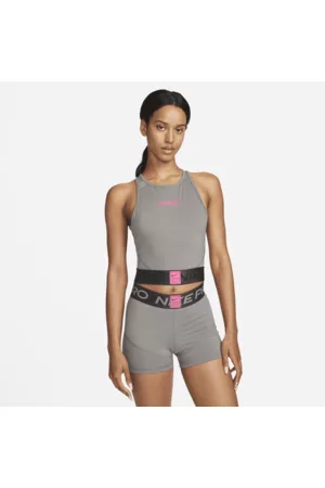 Nike Mulher Camisolas sem capuz - Camisola sem mangas recortada com grafismo Pro Dri-FIT para mulher