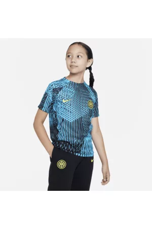 Nike Camisola de futebol Dri-FIT do equipamento de aquecimento Inter de Milão Júnior