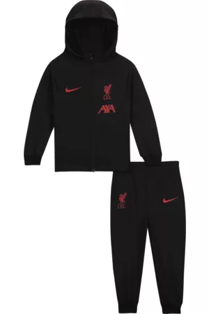 Nike Fato de treino de futebol com capuz Dri-FIT do equipamento alternativo Strike Liverpool FC para bebé