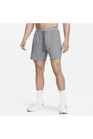 Nike Homem Calções desportivos - Calções de running forrados com slips de 18 cm Dri-FIT tride para homem