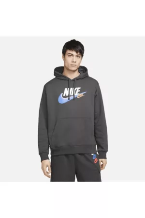 Nike Homem Camisolas com capuz - Hoodie pullover de lã cardada Sportswear Standard Issue para homem