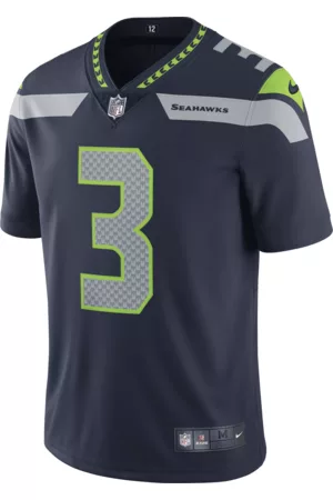 Nike Camisola de futebol americano de edição limitada NFL eattle eahawks Vapor Untouchable (Russell Wilson) para homem