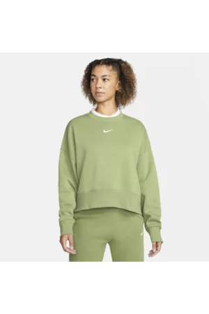 Nike Sweatshirt extremamente folgada de gola redonda Sportswear Phoenix Fleece para mulher
