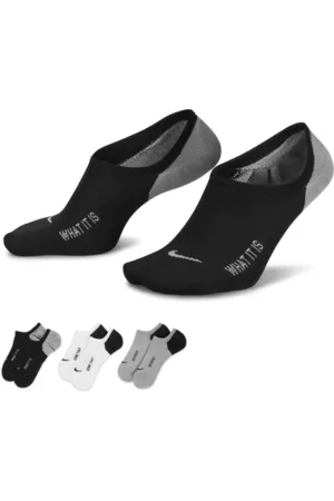 Nike Mulher Meias - Meias curtas leves Everyday Plus (3 pares)