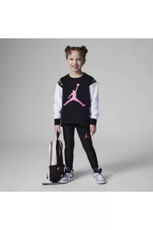 Jordan Menina Sets - Conjunto de leggings Holiday Shine para criança