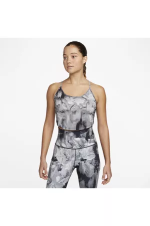 Nike Camisola de treino sem mangas recortada e estampada Dri-FIT One para mulher