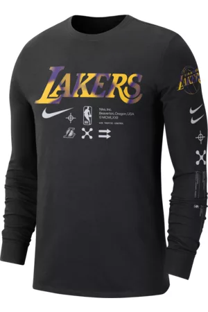 Nike Homem Sweatshirts de Manga larga - Camisola de manga comprida NBA Los Angeles Lakers para homem