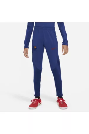 Nike Calças & Jeans - Calças de futebol de malha Dri-FIT Strike FC Barcelona Júnior