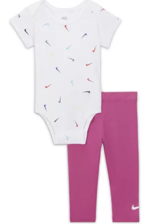 Nike Bebé Sets - Conjunto Printed Bodysuit and Leggings Set para bebé (3–6 meses)