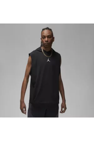 Jordan Homem Camisolas com capuz - Hoodie de lã cardada sem mangas Dri-FIT Sport para homem