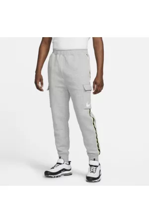 Nike Homem Calças Cargo - Calças cargo de lã cardada portswear Repeat para homem