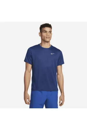 Nike Homem T-shirts desportivas - Camisola de running de manga curta Dri-FIT UV Miler para homem