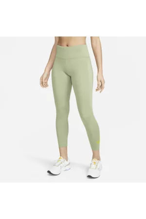 Nike Mulher Leggings - Leggings de running a 7/8 de cintura normal com bolsos Fast para mulher