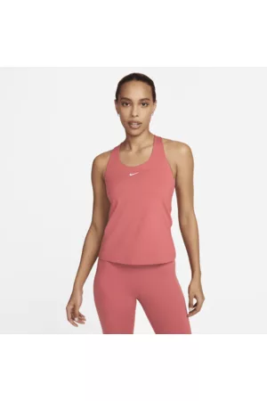 Nike Mulher Soutiens Com Enchimento - Camisola sem mangas com sutiã de desporto almofadado de suporte médio Swoosh para mulher