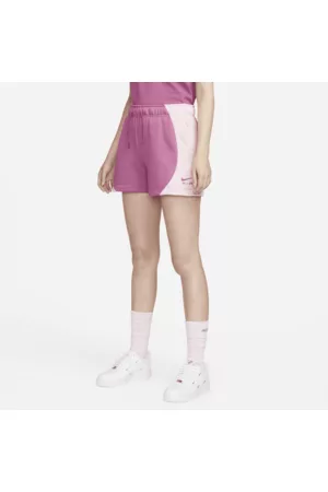 Nike Mulher Calções - Calções de lã cardada com cintura normal Air para mulher