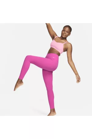 Nike Mulher Leggings - Leggings a 7/8 de cintura subida e suporte ligeiro Zenvy para mulher