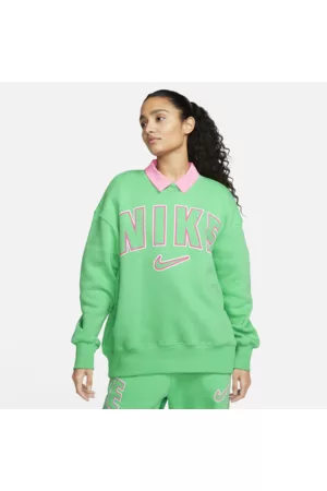 Nike Mulher Malhas De gola alta - Sweatshirt de gola redonda folgada Sportswear Phoenix Fleece para mulher